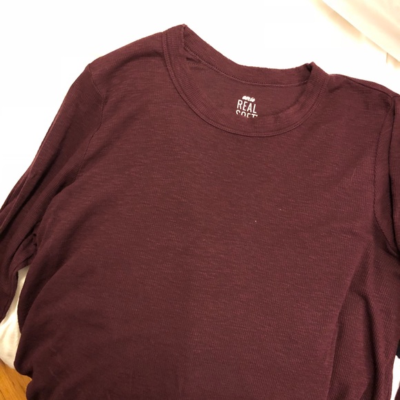 Aerie real soft ribbed long sleeve tee - 2 colors - Picture 4 of 4
